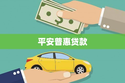 将乐平安普惠贷款