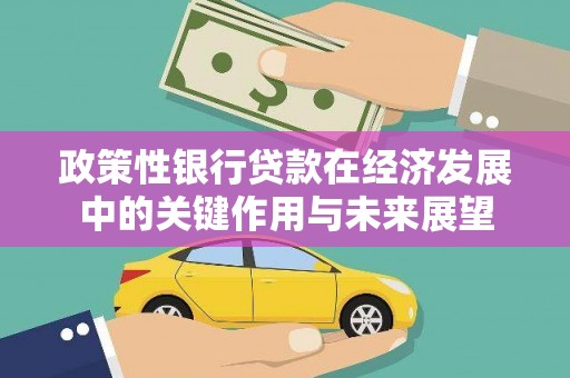 将乐政策性银行贷款在经济发展中的关键作用与未来展望