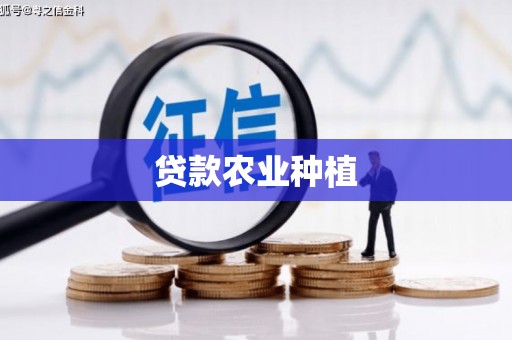 将乐贷款农业种植