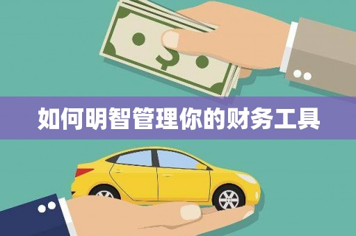 将乐如何明智管理你的财务工具