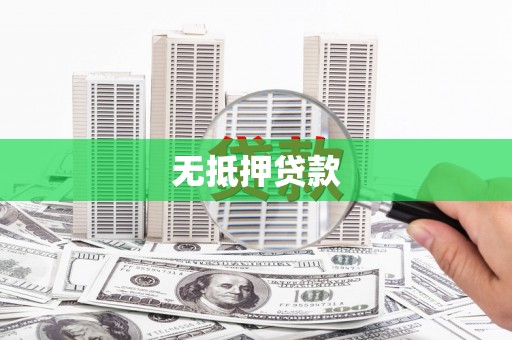 将乐无抵押贷款