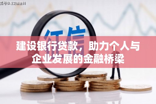 将乐建设银行贷款，助力个人与企业发展的金融桥梁