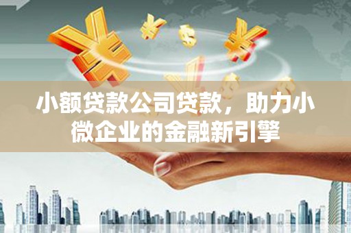 将乐小额贷款公司贷款，助力小微企业的金融新引擎