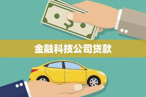 将乐金融科技公司贷款